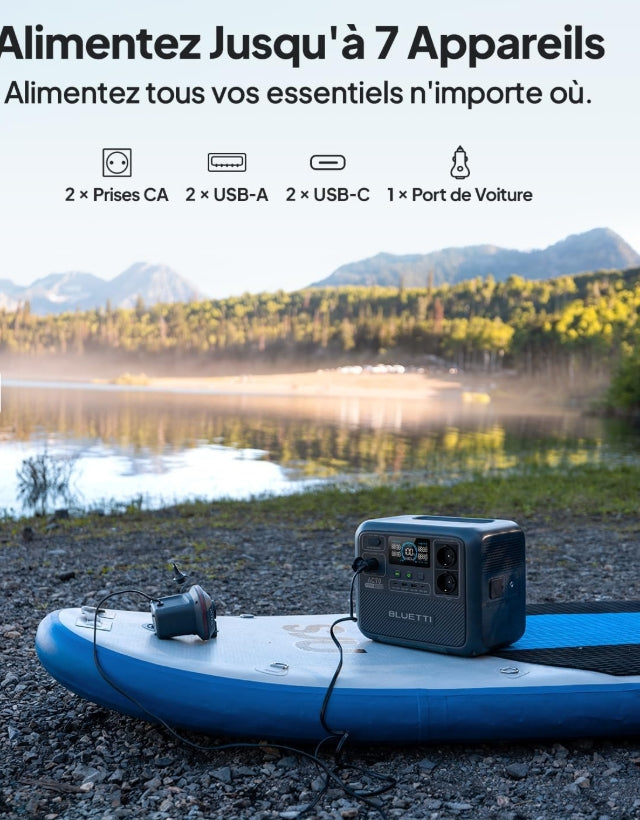 Générateur Solaire Voyage Bluetti 1000W